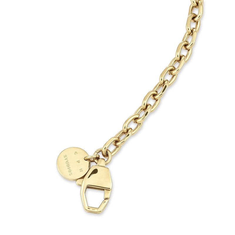 Copenhagen Mittellange Halskette Edelstahl Basic Chains gold(Image 5)