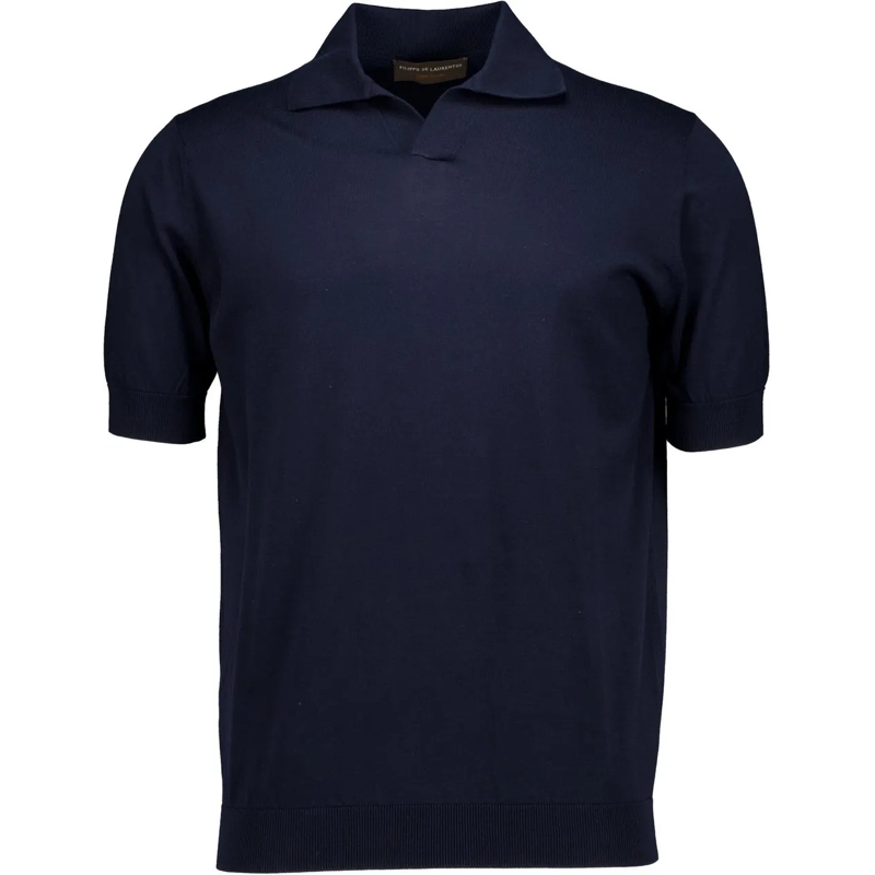 FILIPPO DE LAURENTIIS Poloshirt Filippo De Laurentiis Polo Skipper Mc Polos Donker blau