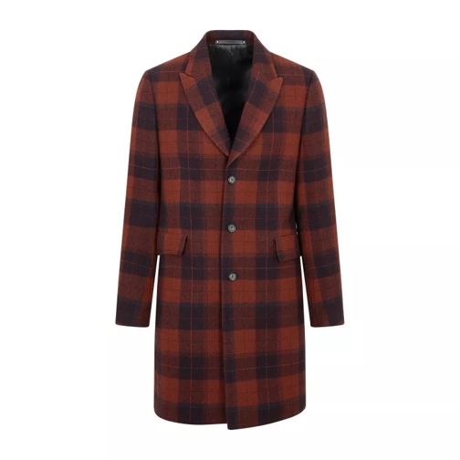 Paul Smith Gents Sb Blood Wool Overcoat Red 