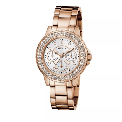 Guess Ladies Sport Watch Rose Gold/Bronze Quartz Horloge