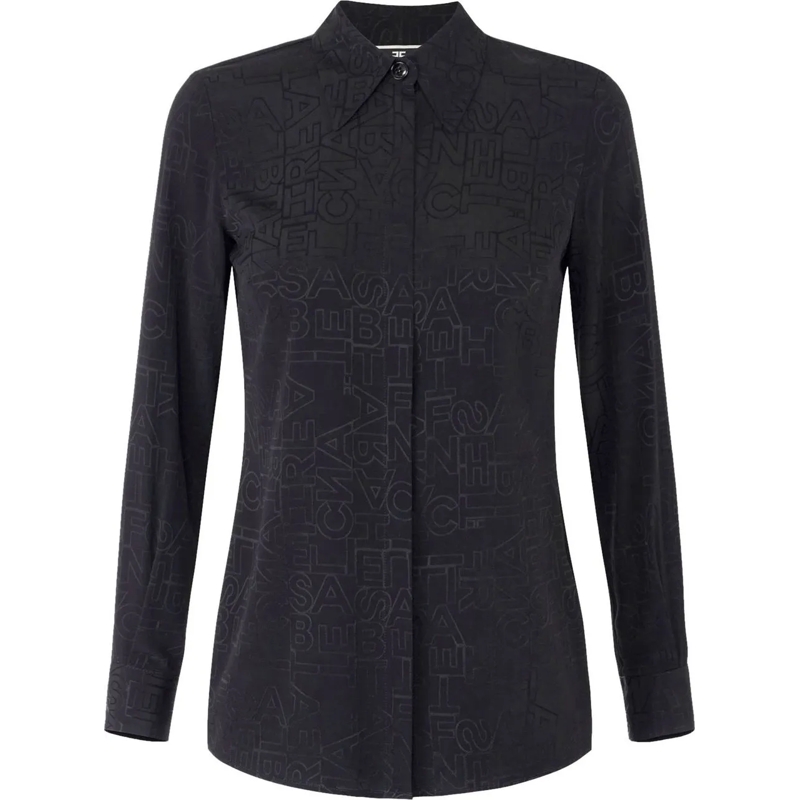 Elisabetta Franchi Chemisier Shirts Black schwarz