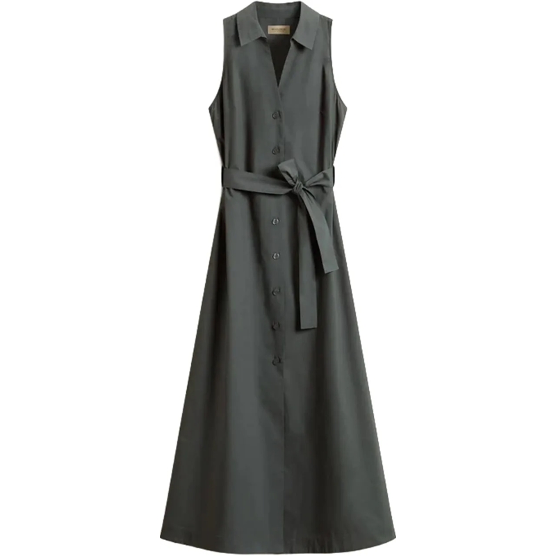 Woolrich Maxikleid Dresses Verde grün