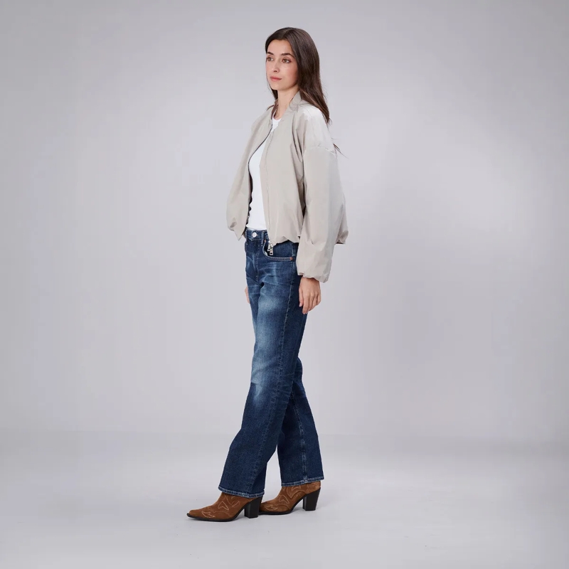 True Religion Daunenjacke - Lange Ärmel- Kastenförmiger Schnitt- Verstellb beige(Image 3)