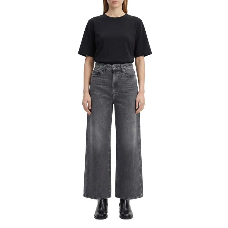 Khaite Jeans Wide-Leg Jeans Delina grau(Image 2)