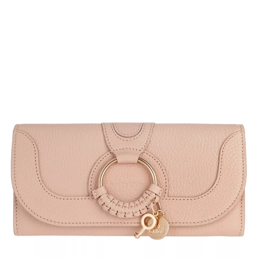 See By Chloé Charms Wallet Rosa Portemonnaie mit Überschlag