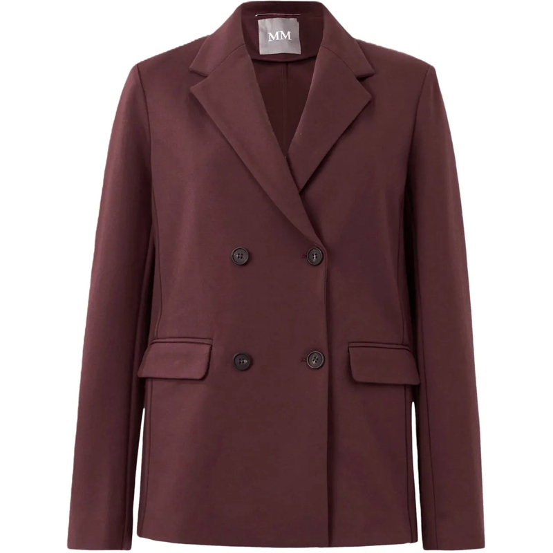 Max Mara Veste de transition Jackets Bordeaux rot