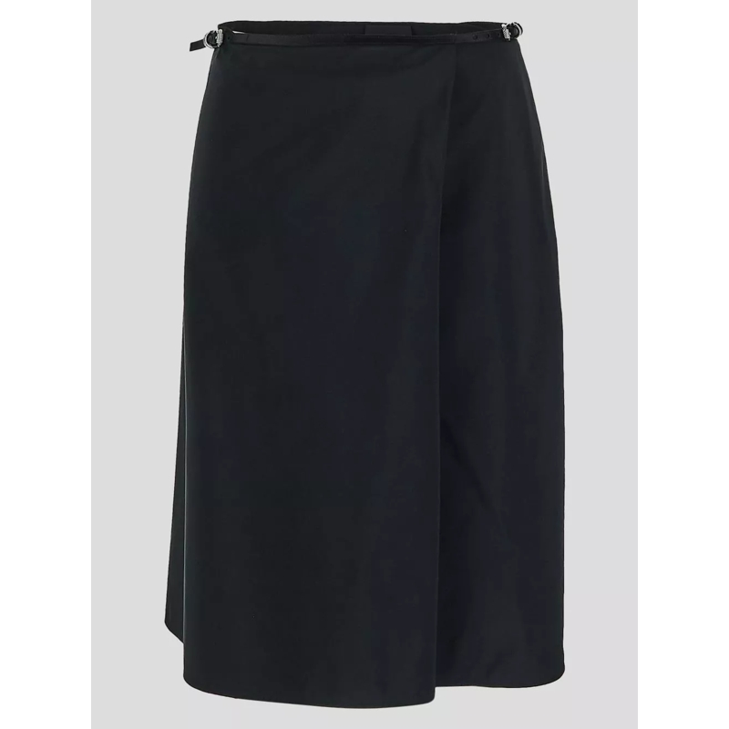 Givenchy  "Voyou" Wrap Skirt Black