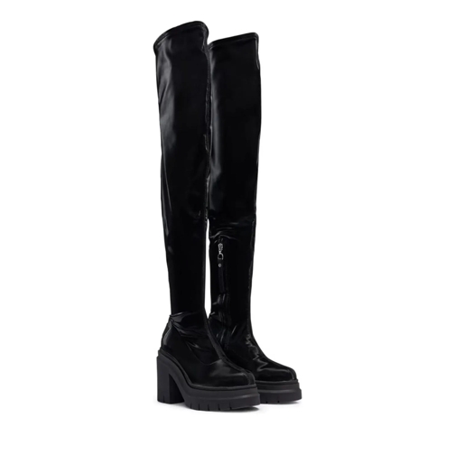 Hugo Low-Top Sneaker Hugo X Bella Poarch Kris Heel High Boots schwarz