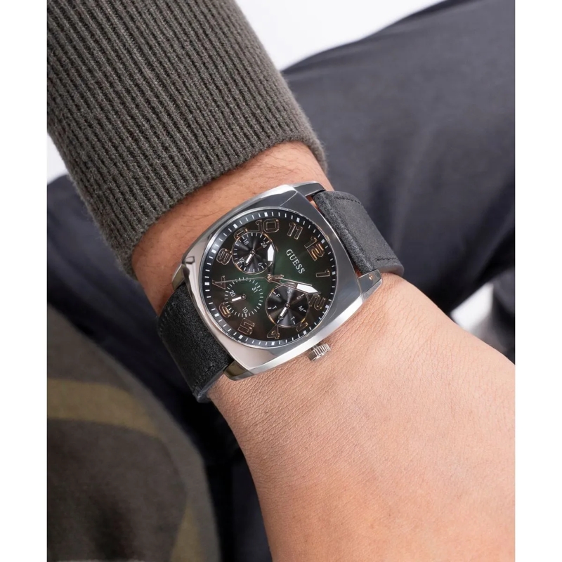 Guess Quarzuhr Quarz-Analoguhr Xander schwarz(Image 6)