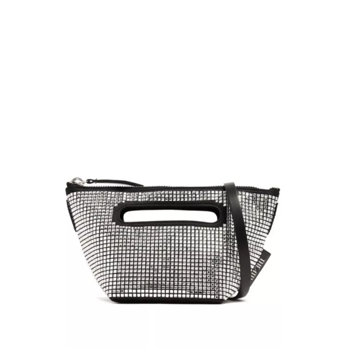 The Attico Via Dei Giardini 15 Handbag Silver Sac à bandoulière