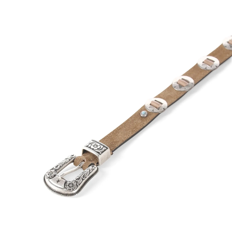 Golden Goose Gürtel Washed Nubuck Belt Brown(Image 4)