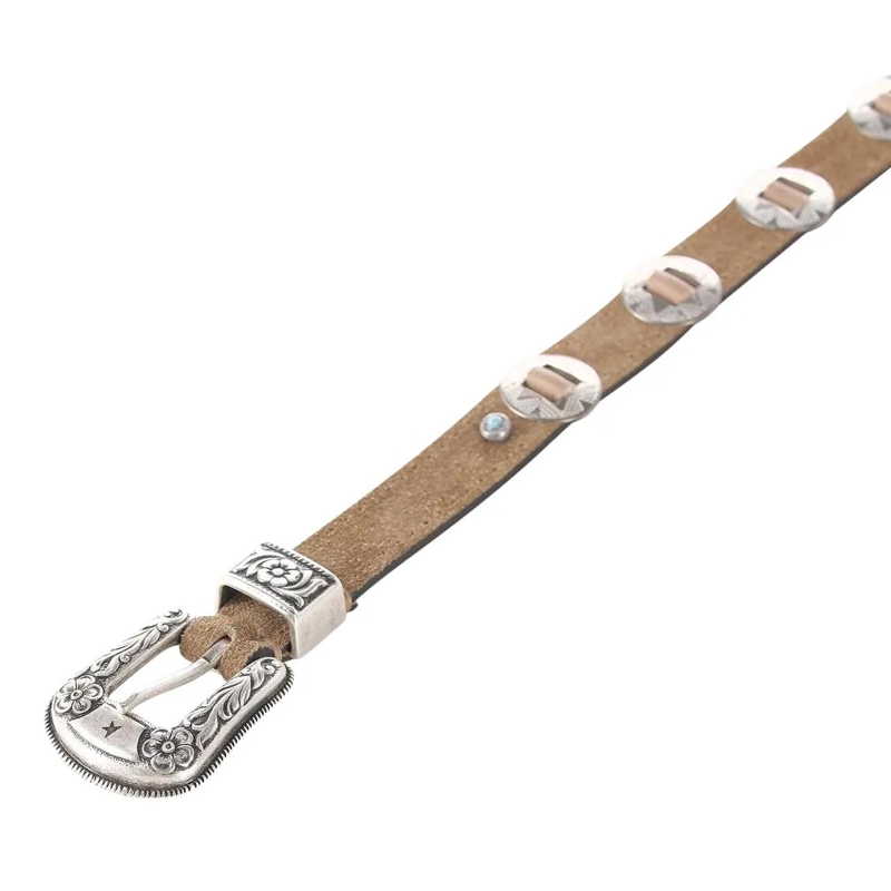 Golden Goose Gürtel Washed Nubuck Belt Brown(Image 3)