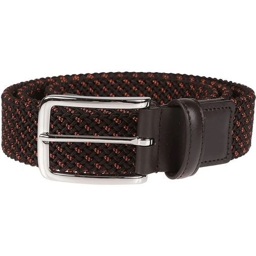 Hogan Riem Elastic Tape Belt Black schwarz