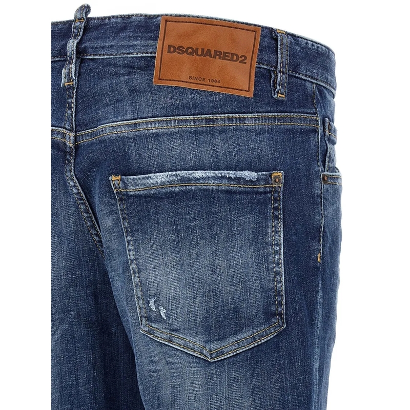 Dsquared2 Jeans Skater' Jeans Blue(Image 4)