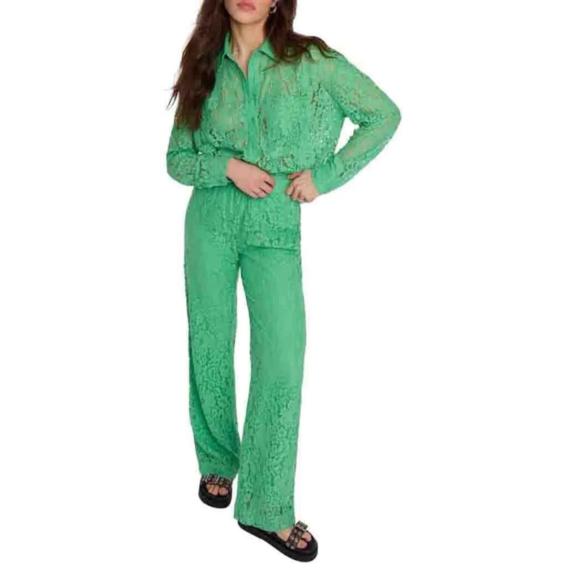ALIX Bluse Alix The Label Lace Blouses Groen 2403943592 grün (Image 7)
