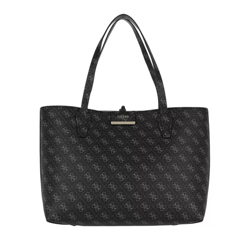 Guess Bobbi Inside Out Tote Logo/Pewter Draagtas