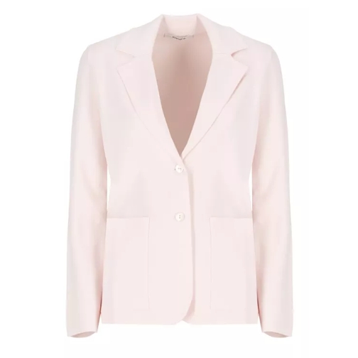 Kangra Pink Cashmere Viscose Blazer Neutrals 