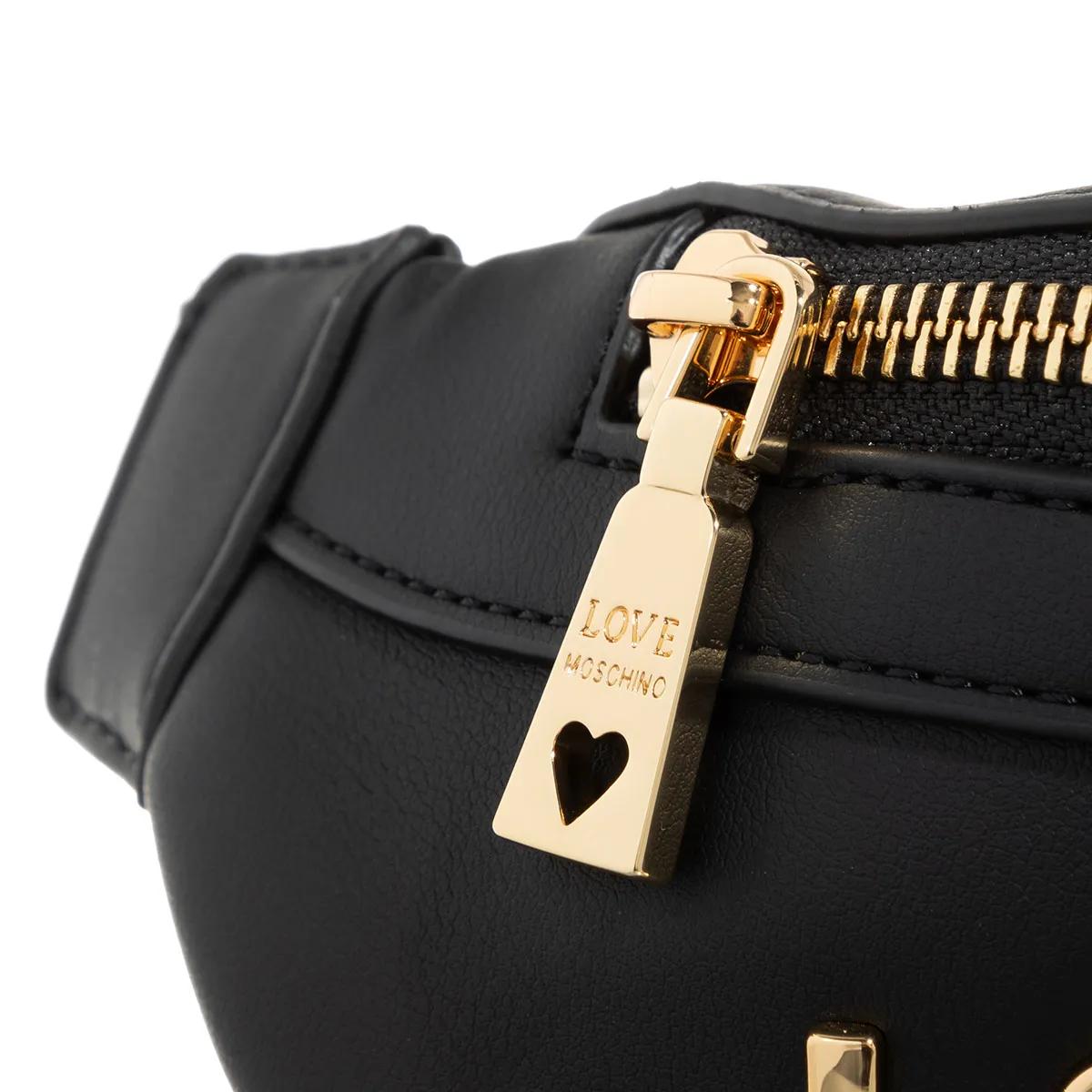 Love Moschino Heuptassen Marsupio in zwart
