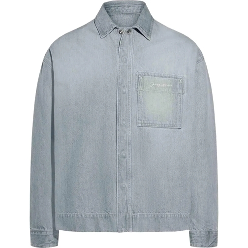 Jacquemus T-Shirts Denim shirt from-N�mes grau