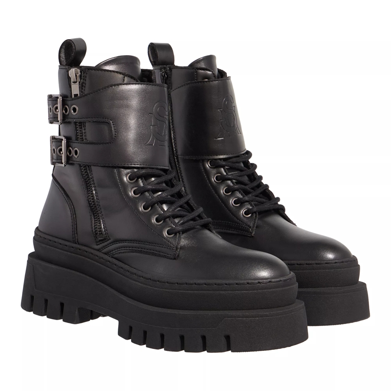 Steve Madden Stiefel Chauss Bootie Blk Action Leather