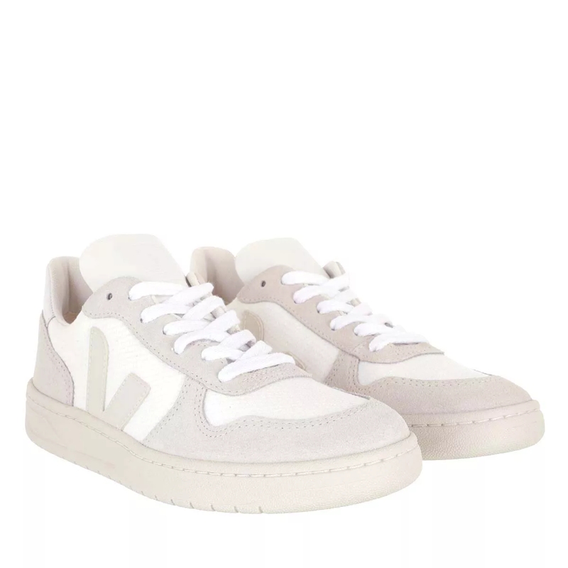 Veja Low-Top-Sneaker V-10 B-Mesh White Natural Pierre