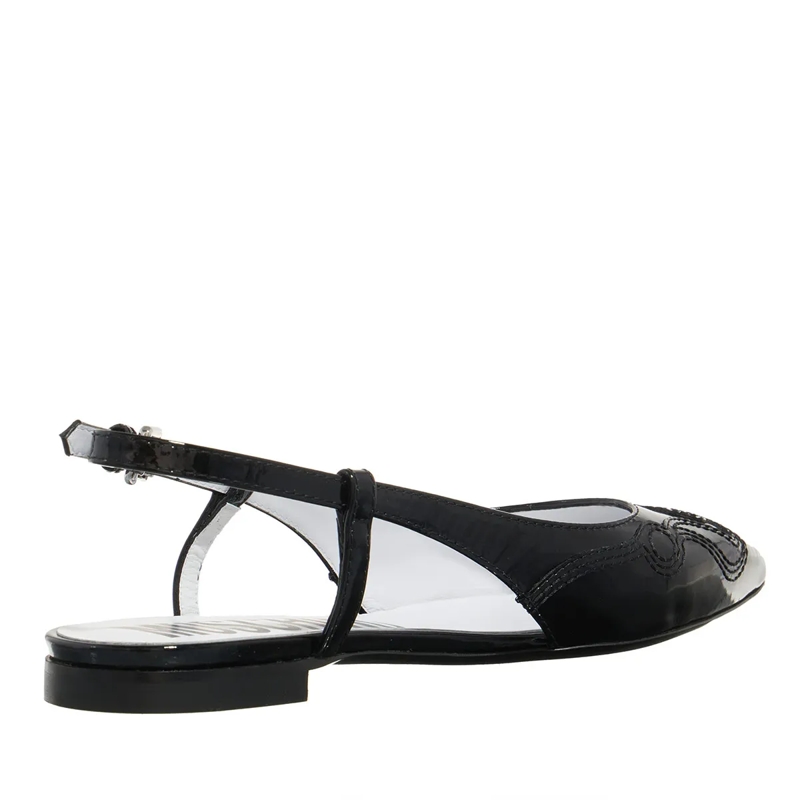 Moschino Balletschoenen Ballerina Nero(Image 2)