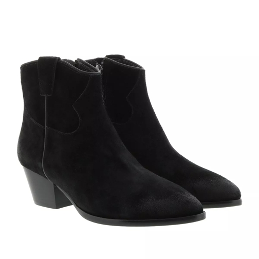 Ash Bootie Baby Soft Leather Black Stiefelette