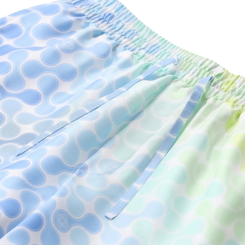 Casablanca Bermuda Shorts aus Seide mehrfarbig(Image 4)