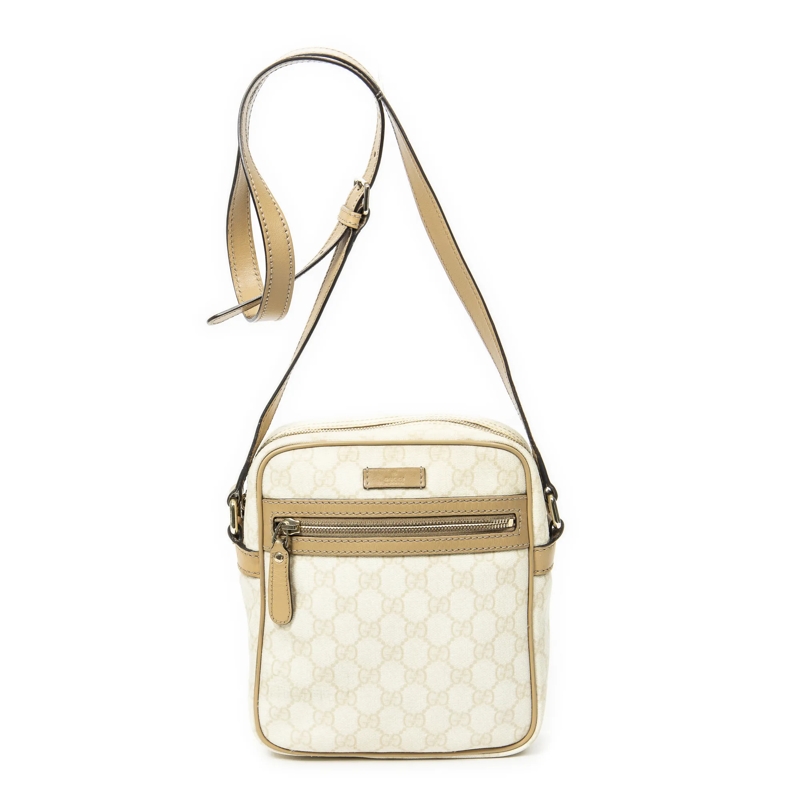 Gucci Crossbody Bag Zip Crossbody beige