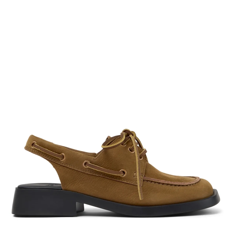 Camper Sandalen Mules Donna mittel-braun