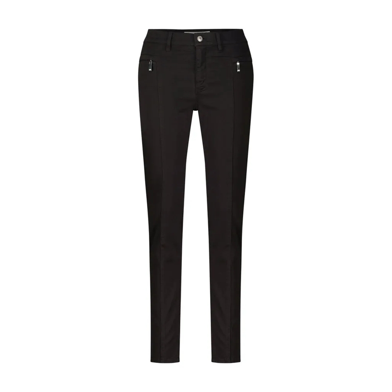 Raffaelo Rossi Pantalons décontractés Slim-Fit Stoffhose Susana Schwarz