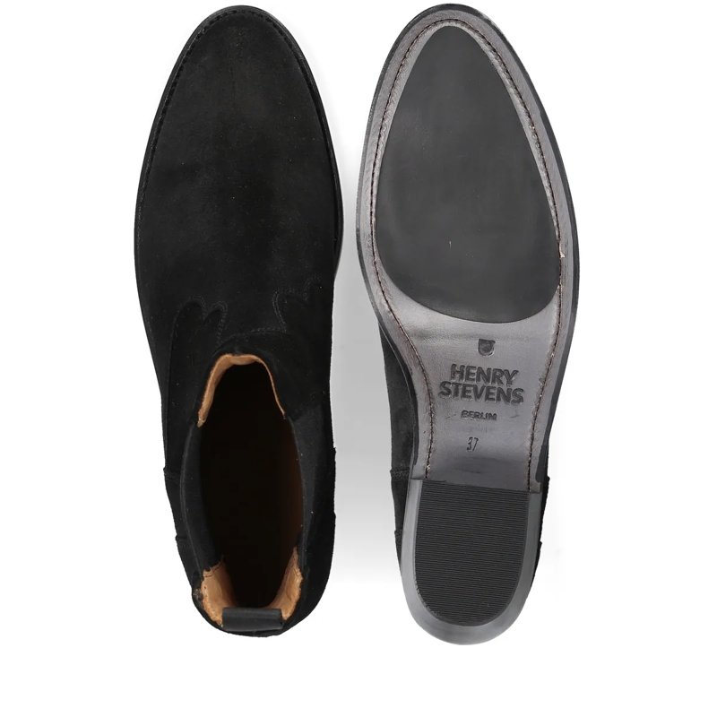 Henry Stevens Chelsea-laarzen Stiefeletten Marla WCB schwarz(Image 4)