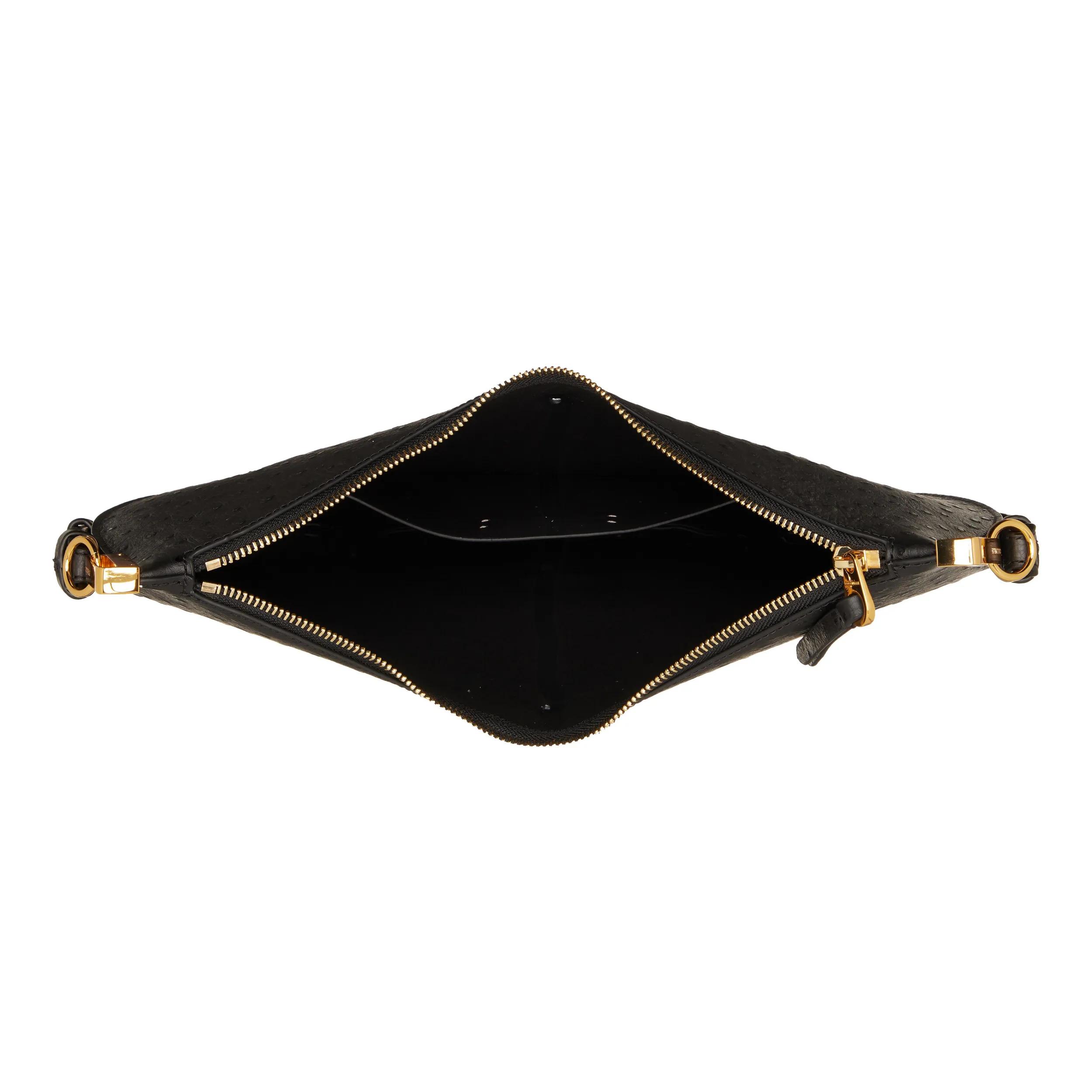 Coccinelle Crossbody bags sunup Ostrich in zwart