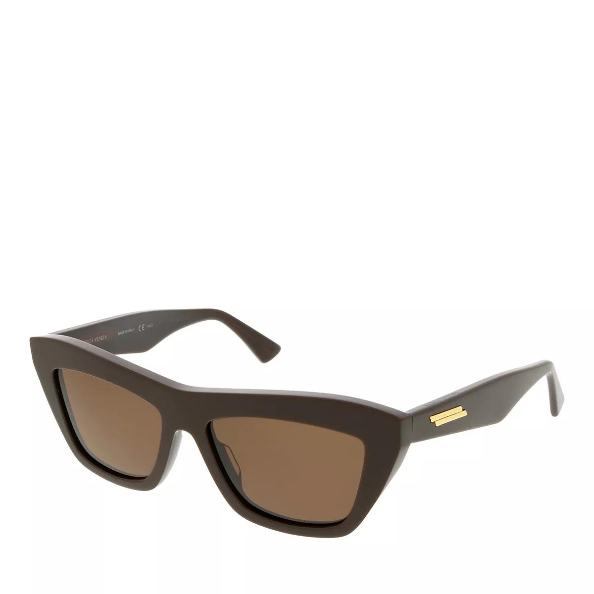 Bottega Veneta BV1121S Squared Cat Eye Sunglasses