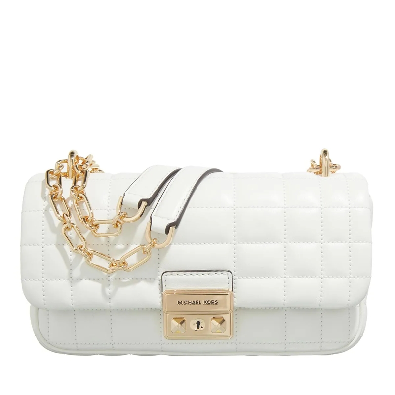 MICHAEL Michael Kors Crossbody Bag Sm Conv Chain Shldr Optic White