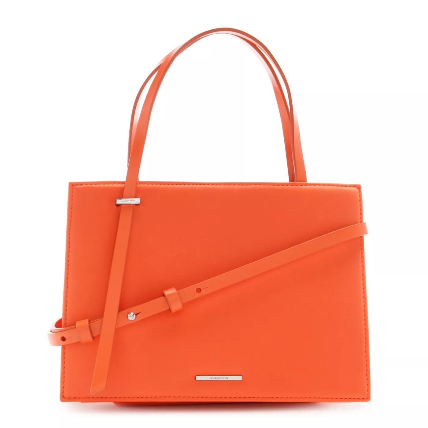 Calvin Klein Crossbody Bags - Calvin Klein Square damen Handtasche Orange K60K61 - Gr. unisize - in Orange - für Damen