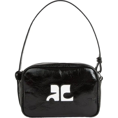 Courrèges Schultertasche Reissue Camera Shoulder Bag schwarz