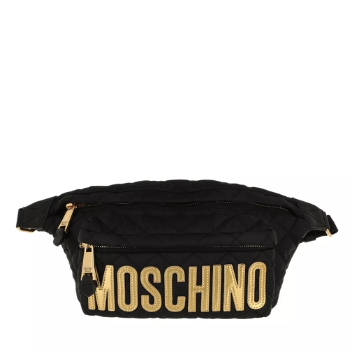 Moschino Marsupio Fantasia Nero Belt Bag