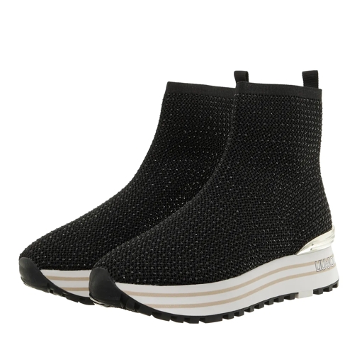 LIU JO Maxi Black Slip-On Sneaker