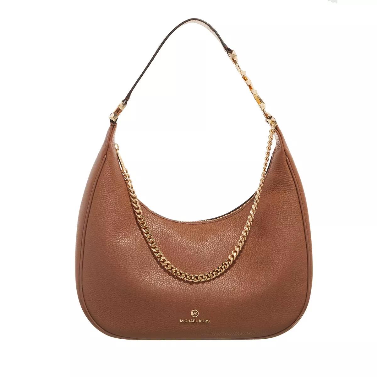 Michael Kors Hobo Bag - Piper Large Hobo Shoulder - Gr. unisize - in Braun - für Damen