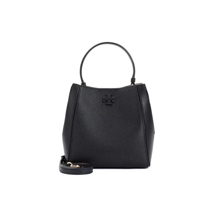 Tory Burch Beuteltaschen - Mcgraw Small Bucket Bag - Gr. unisize - in Schwarz - für Damen