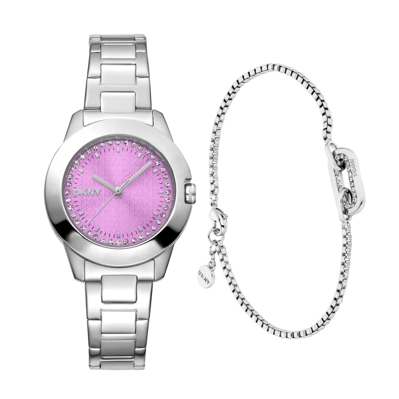 DKNY Quarzuhr Quarzuhr Park Ave silber(Image 4)