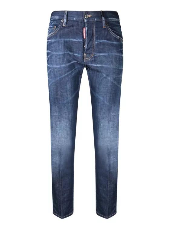 Dsquared2 - Slim Fit Cotton Jeans - Größe 50 - blue