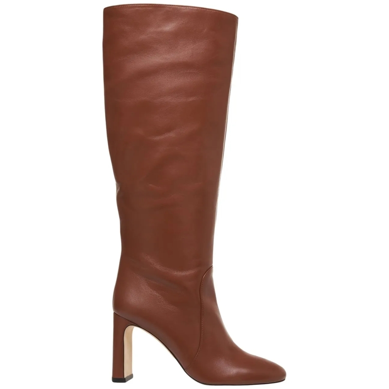 Stuart Weitzman Bottes Leather boots 'Babette Tubo' braun