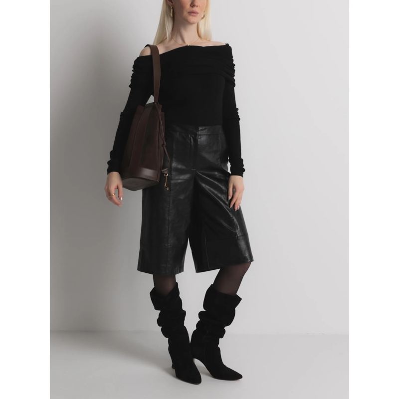 Lancel Bucket Bag Elles Suede Animation - M Bucket Bag Coconut