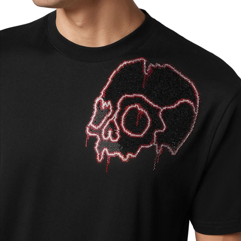 Philipp Plein T-Shirt T-Shirt Skull Mit Schmucksteinen schwarz(Image 4)