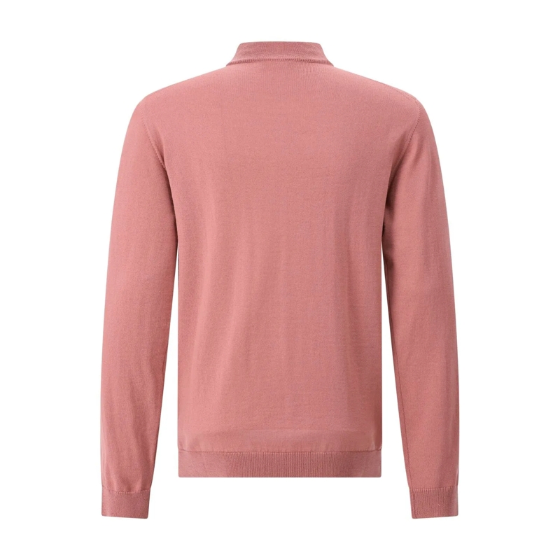 Roberto Collina Rollkragenpullover Pullover mit Stehkragen blau(Image 8)