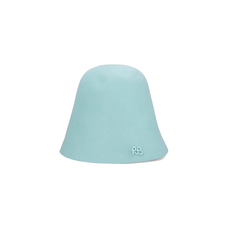 Ruslan Baginskiy Chapeau Logo Bucket Hat – Light Blue Blue