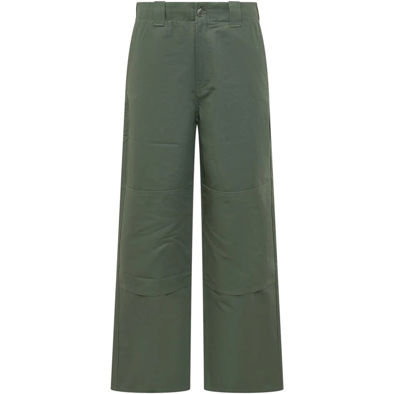 Kenzo Chino Double Knee Chino con Tasche grün