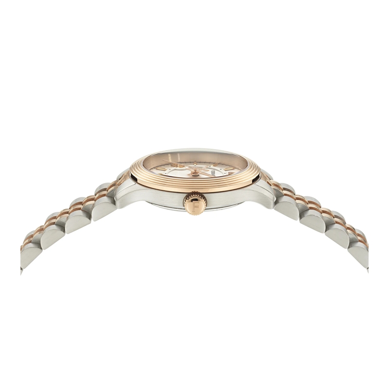 Salvatore Ferragamo Quarzuhr Analoge Quarzuhr Ac-Ferragamo Duo 28Mm-Fw silber(Image 3)